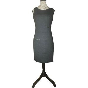 Enfocus Studio Black Sleeveless Mini Dress